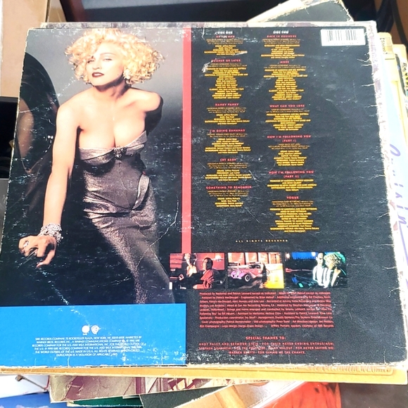 1990 Madonna I'm Breathless Vinyl LP , Rare - Picture 2 of 9
